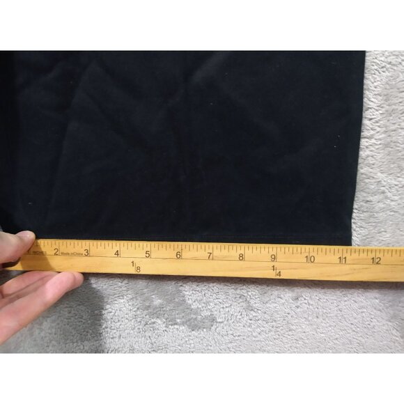 Banana Republic Pants Mens 40x32 Black Chino Dawson Wide Leg Flat Front Cotton - Picture 6 of 10